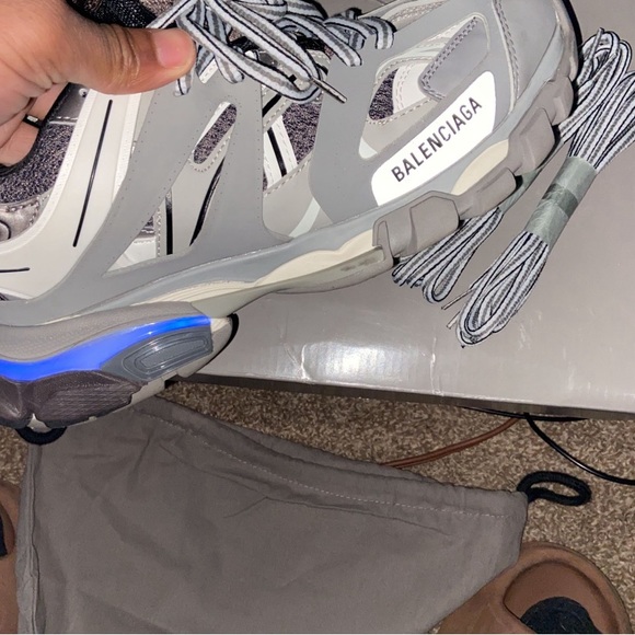 Grey Balenciaga LED Track - Picture 7 of 8
